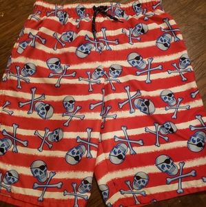 Pirate Skull Boys Swim Trunks, Wonder Nation